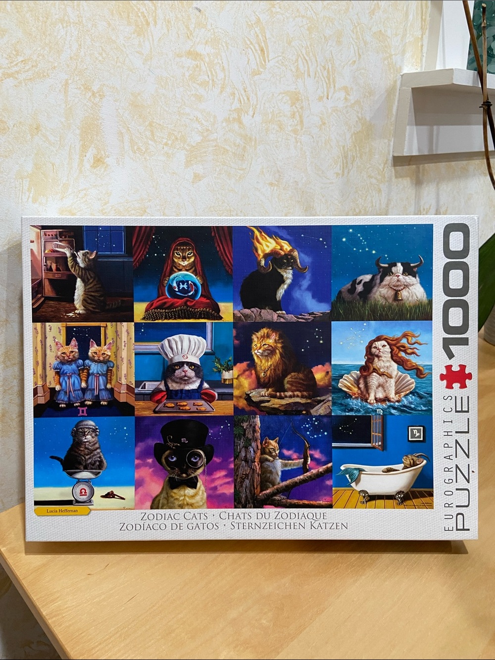 Eurographics Zodiac Cats - 1000 Piece Puzzle